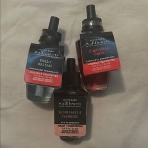 Bath and Body Holiday Wallflower Holiday Scents UNUSED